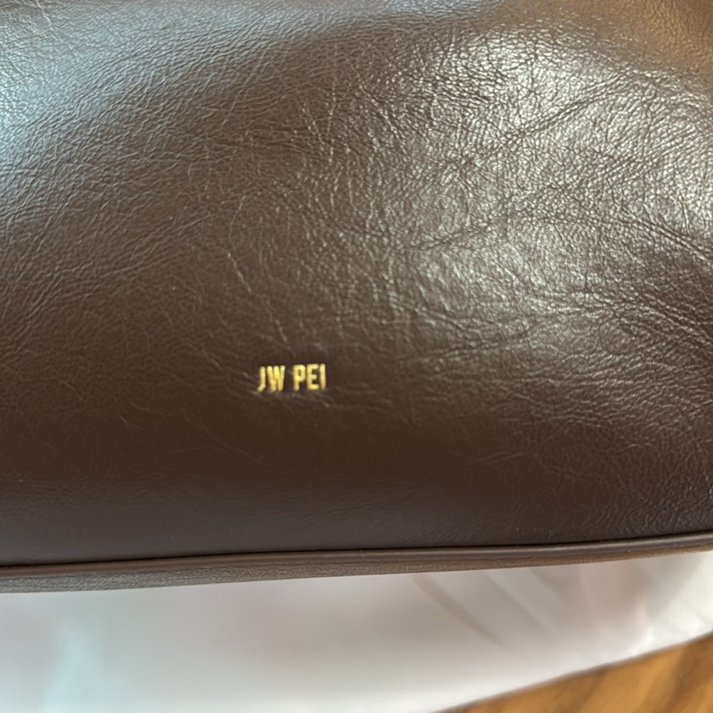 JW PEI Dark Brown Satchel with Gold Hardware - Picture 6 of 7